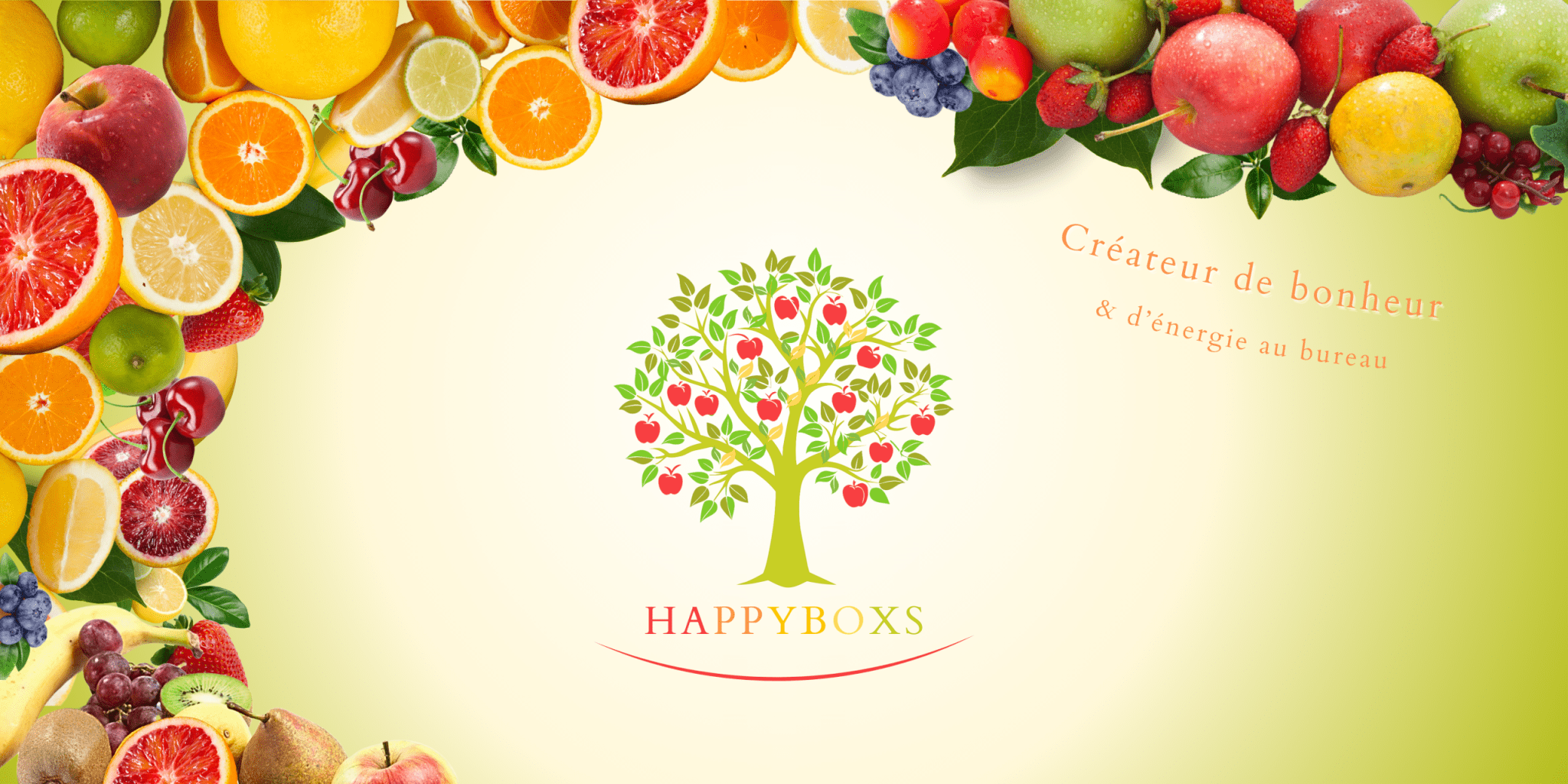 Happyfruits Livraison fruits entreprise Happybox