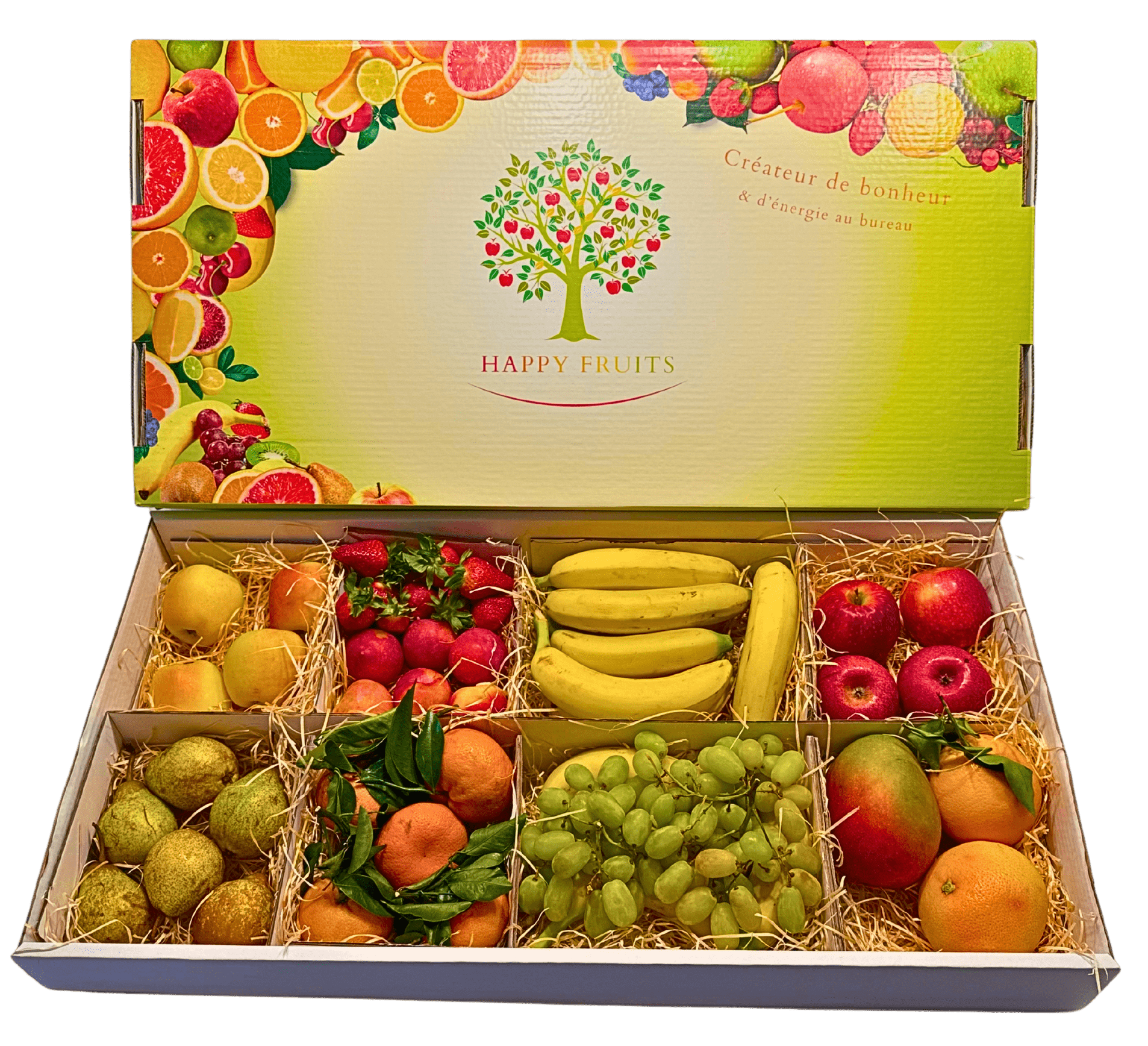 Happyfruits livraison panier de fruits frais et fruits secs