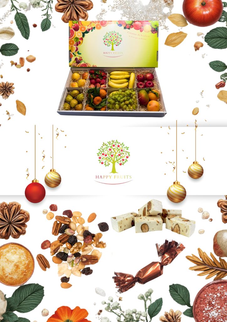 Happy fruits panier fetes entreprise
