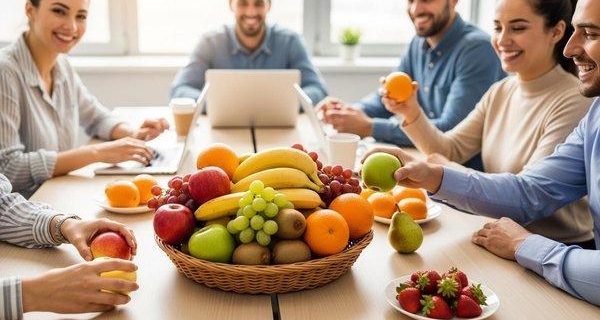 panier fruits en entreprise Happyfruits
